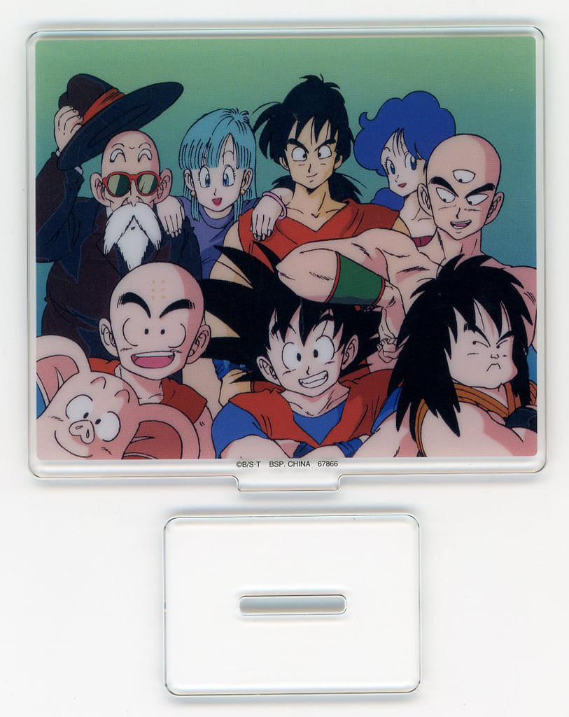 Dragon Ball DRAGONBALL SNAP COLLECTION2 E Prize Acrylic Stand (Group Close-Up) ~Approx. 10 cm - Bandai Spirits (Pre-owned)