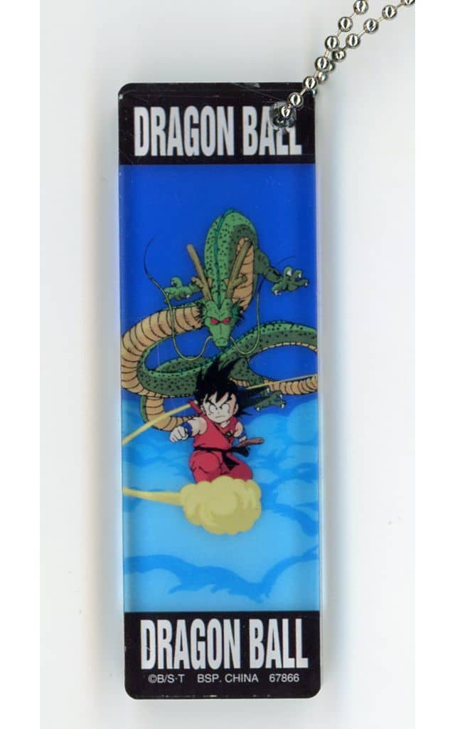 Son Goku & Shenron Acrylic Charm - Ichiban Kuji Dragon Ball DRAGONBALL SNAP COLLECTION2 H Prize - Approx. 8 cm (BANDAI SPIRITS, Pre-owned)