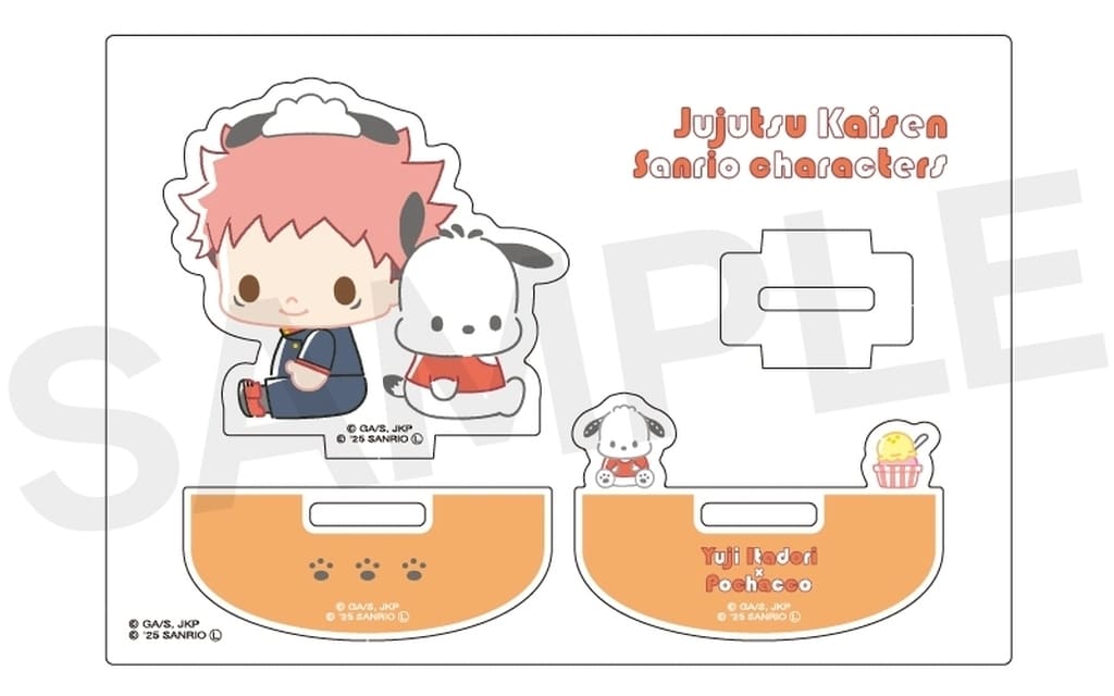 Yuji Itadori × Pochacco Wobble Acrylic Stand - Jujutsu Kaisen × Sanrio Characters (MAW) Approx. 118 x 82 mm, No. 01