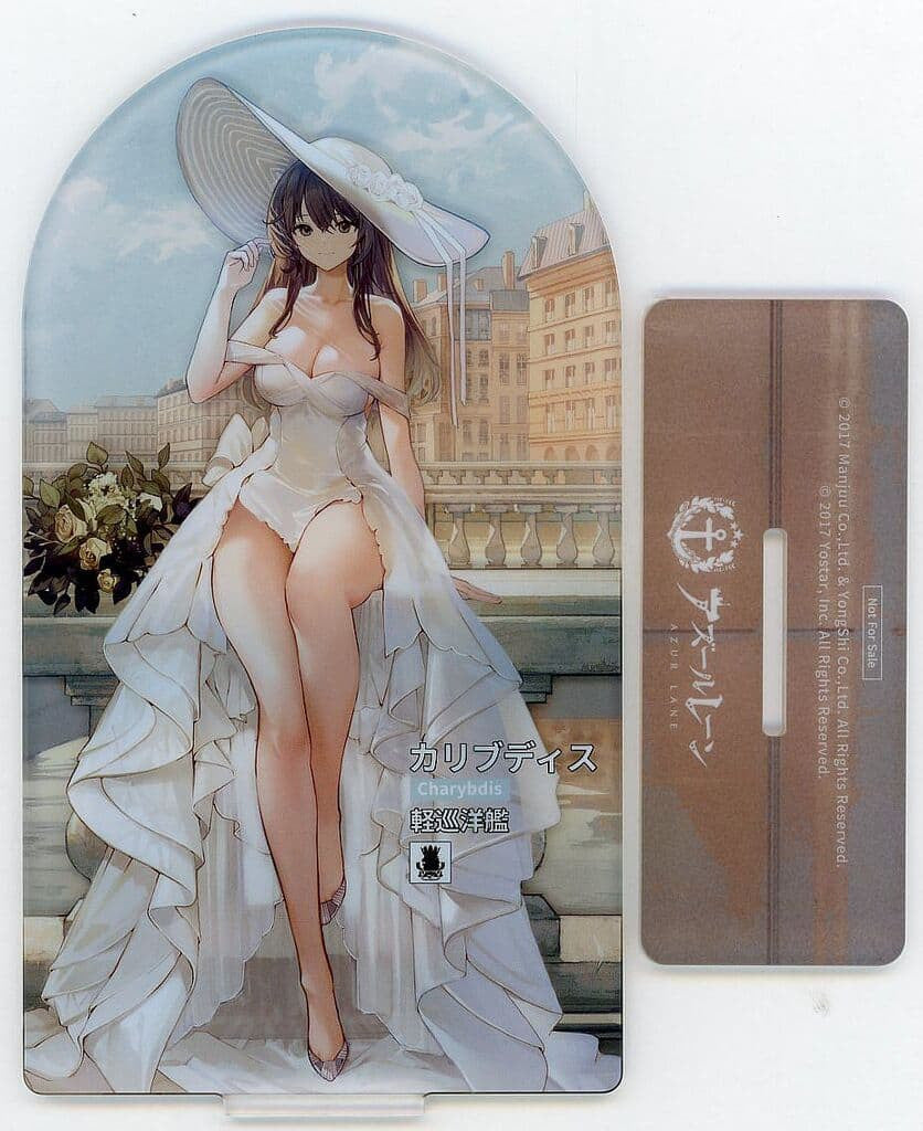 Azur Lane Charybdis Elegant Dress Ver. Acrylic Stand Bonus