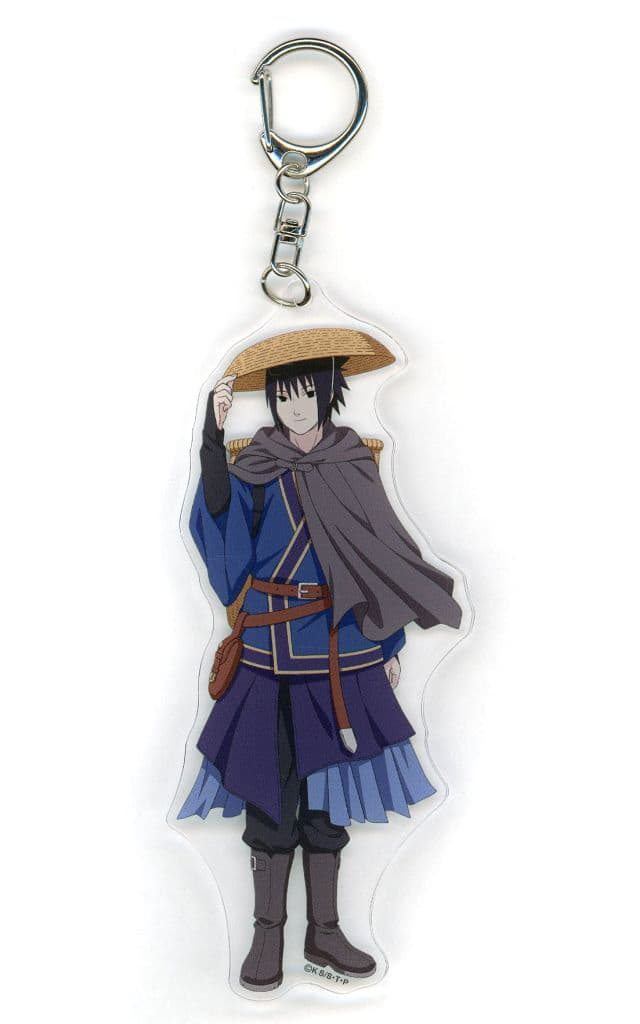 Sasuke Uchiha Traveler Acrylic Keyholder - Naruto Shippuden - Animate Girls Festival 2025 Exclusive (Crux) Approx. 130 x 50 mm - Pre-owned