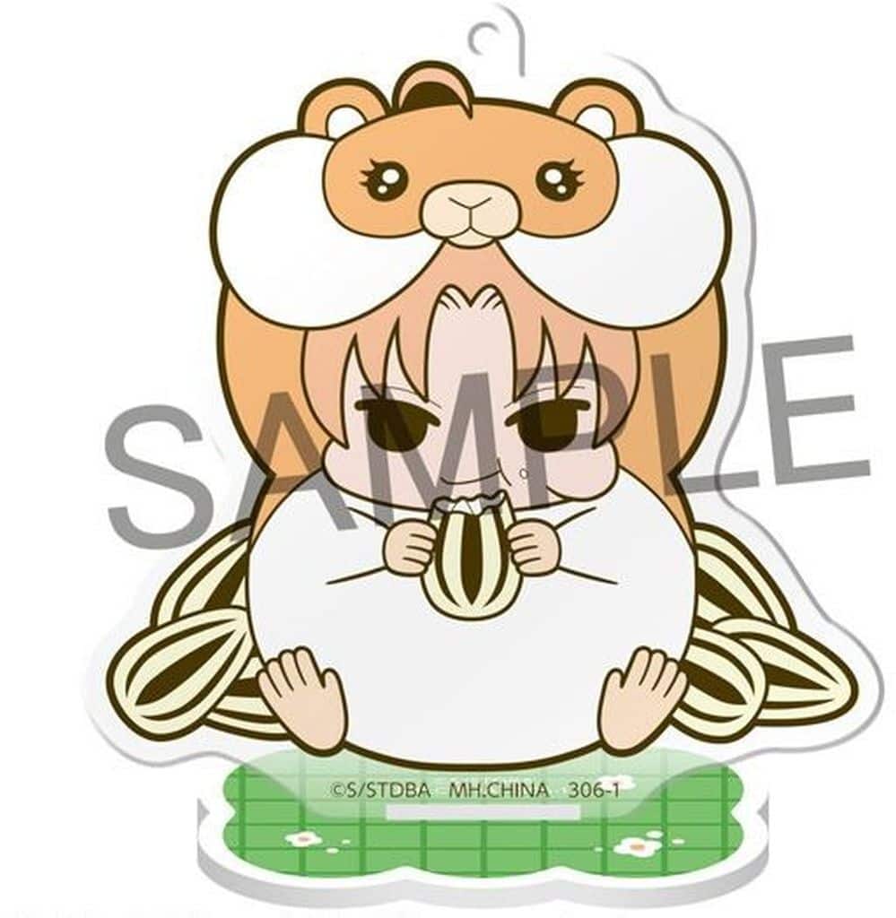 Kamui (Hamster) Acrylic Stand - Gintama Prince Hata's Animal Paradise Love & Peace Ranch - MegaHouse - Height Approx. 55 mm - Pre-owned