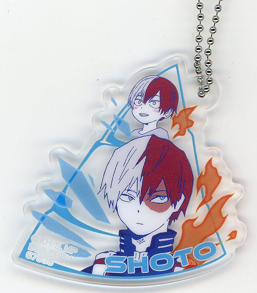 Shoto Todoroki Eri's Horn-Shaped Acrylic Charm - My Hero Academia