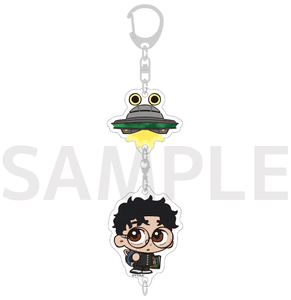 DAN DA DAN Linked Acrylic Keychain - Approx. 100 mm - MAW - Pre-owned, No. 02