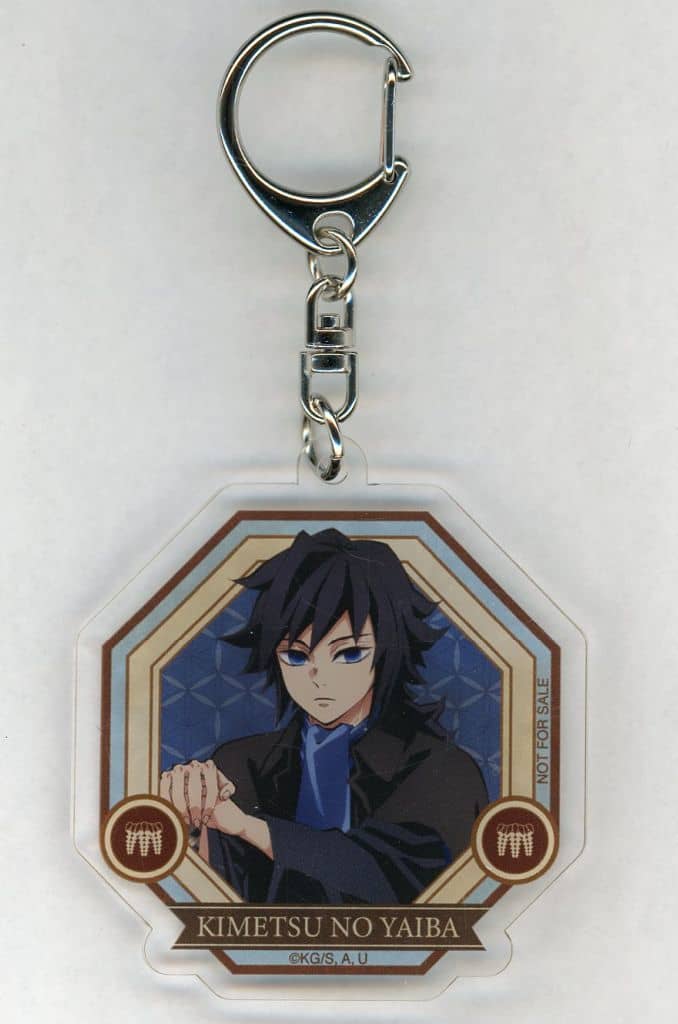 Giyu Tomioka Acrylic Charm - Demon Slayer: Kimetsu no Yaiba | Aniplex Online Purchase Bonus (Approx. 55 mm)