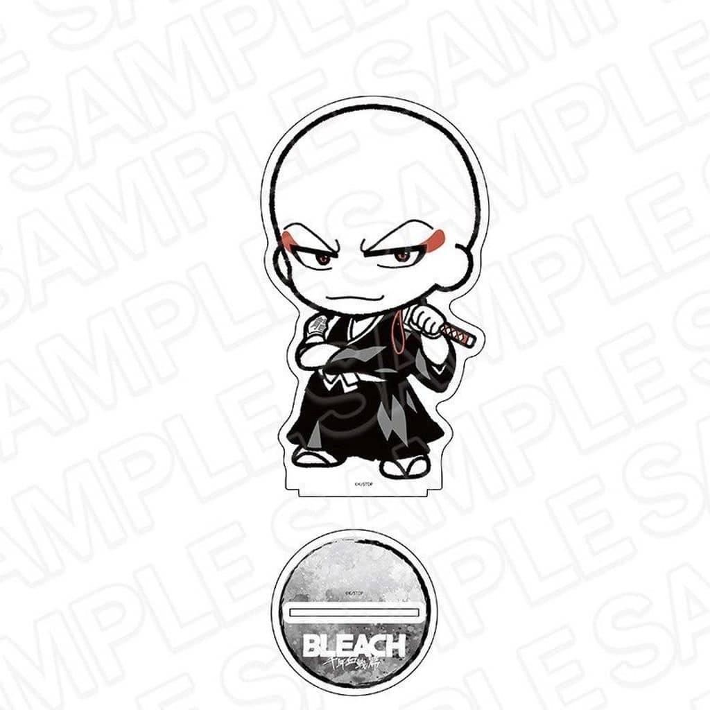 Ikkaku Madarame Oversized Acrylic Figure MONOCOLOR - Bleach: Thousand-Year Blood War (Height Approx. 200 mm) - Contents Seed