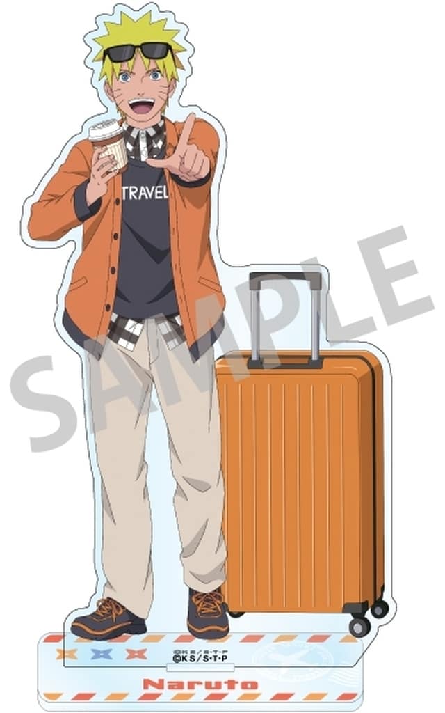 Naruto Uzumaki Acrylic Stand - Naruto Shippuden - Kamio Japan Die-cut 160 x Approx. 160 x 100 x 3 mm