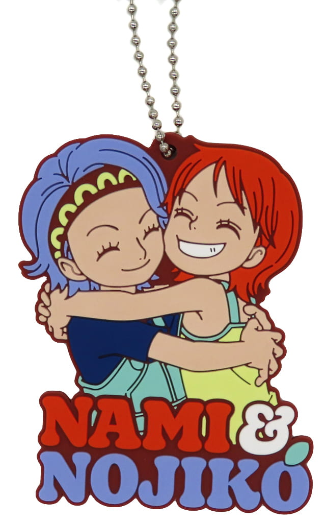 Nami & Nojiko Rubber Keychain I Prize from One Piece Ichiban Kuji Dramatic Memories by BANDAI SPIRITS