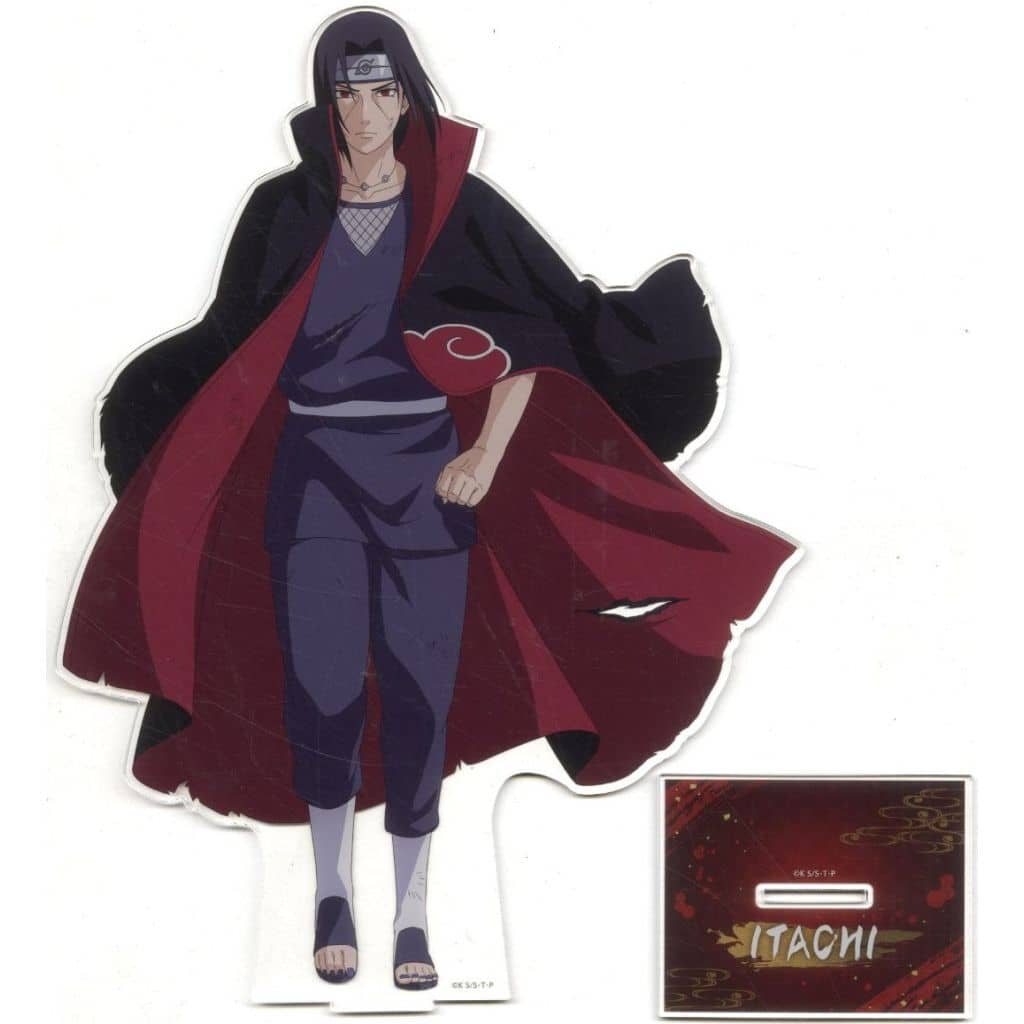 Itachi Uchiha BIG Acrylic Stand - Post-Battle ver. (Jump Festa 2026 Limited Preorder, Chara-Ani.com) - Pre-owned