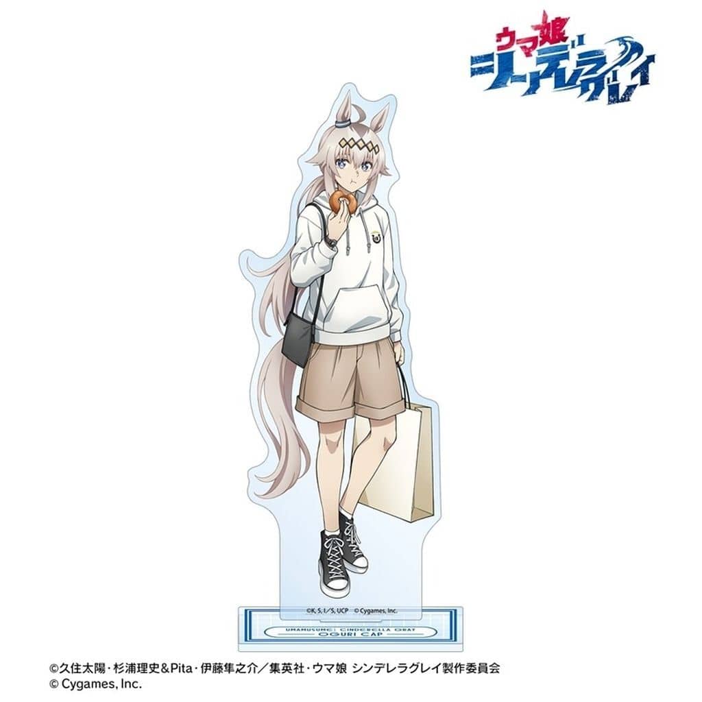 Oguri Cap BIG Acrylic Stand - Umamusume: Cinderella Gray POP UP SHOP in Marui (Alma Bianca, Pre-owned)