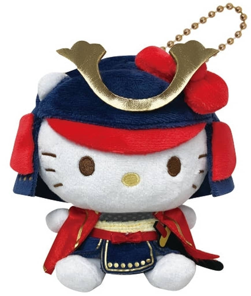 Hello Kitty Sanrio Shogun Series Plush Ball Chain