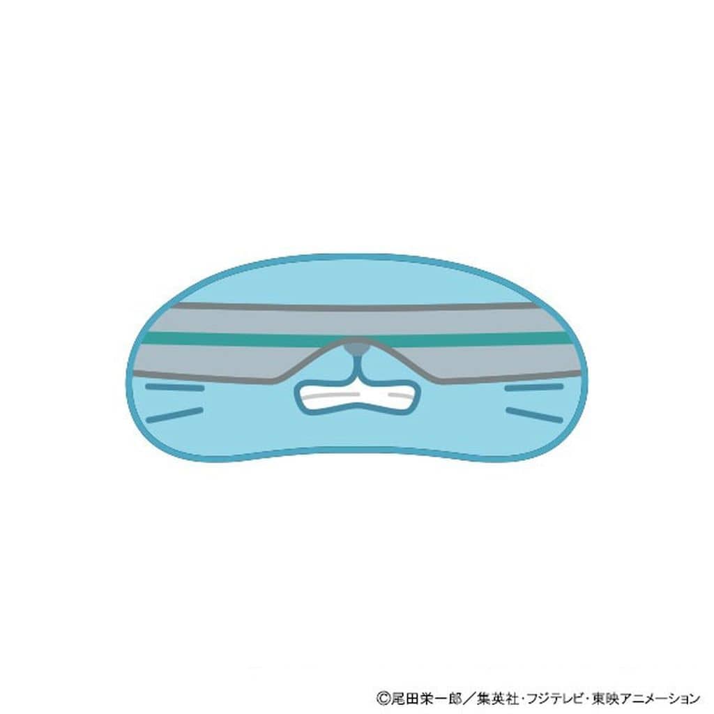 One Piece Franky withCAT Eyemask Plush Keychain Egghead Arc