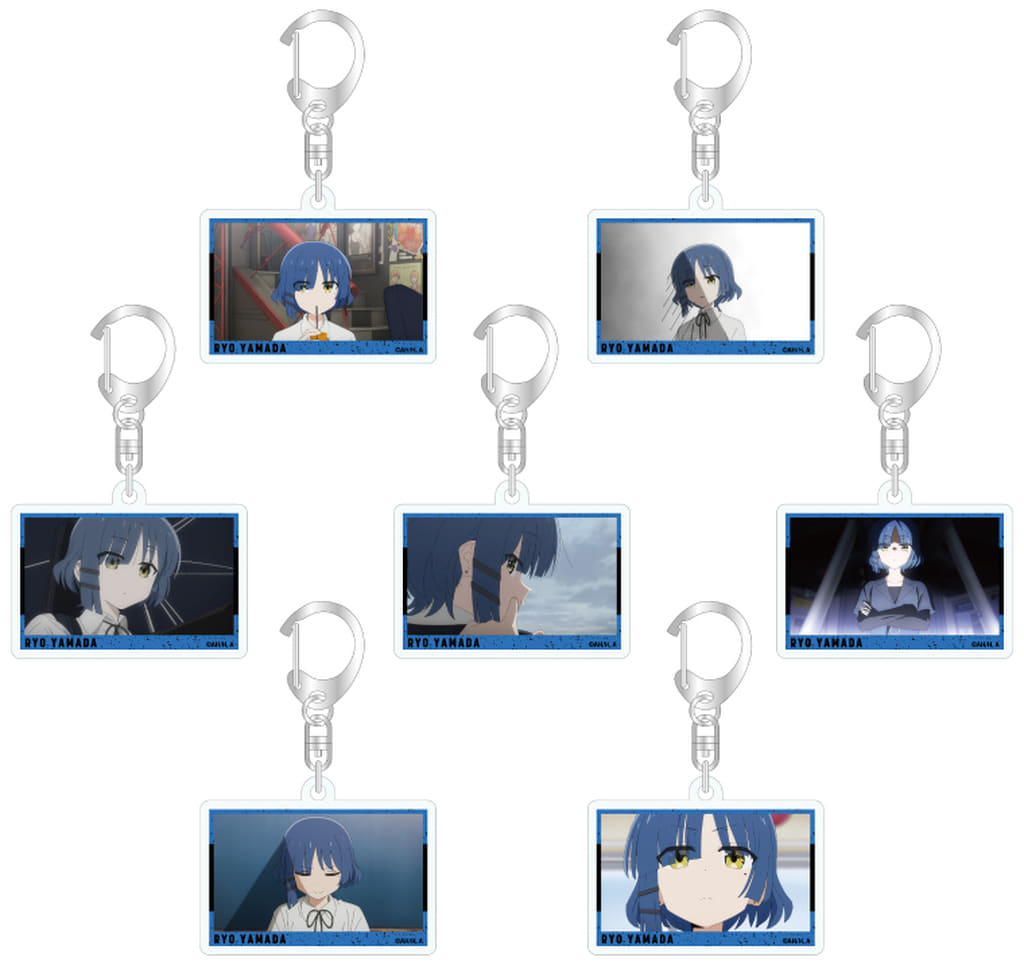 Bocchi the Rock! Yamada Ryo Acrylic Keychain Full 7-Type Set