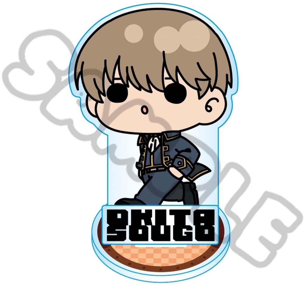 Sougo Okita Acrylic Stand (mochocho Series) - Gintama - Approx. 150 x 120 mm - Pre-owned