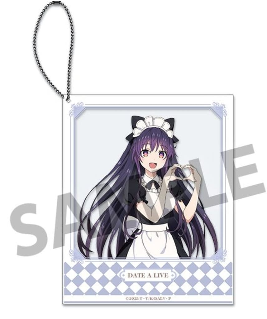 Toka Yatogami Polaroid-Style Acrylic Keychain Maid Ver.