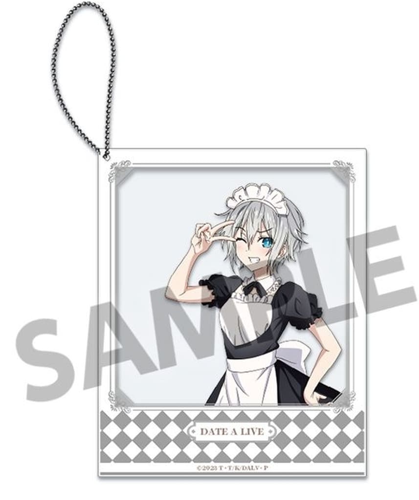 Nia Honjo Polaroid-Style Acrylic Keychain Maid Ver. Date A Live V