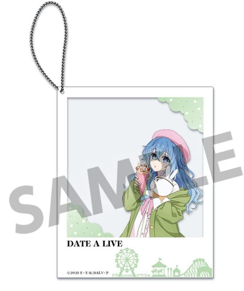 Yoshino Polaroid-Style Acrylic Keychain Amusement Park Date Ver.