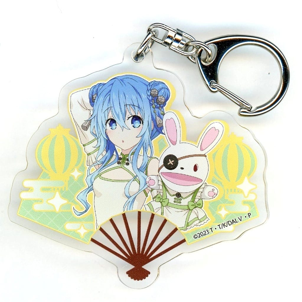 Yoshino Date A Live V Pop-Up Shop Acrylic Keychain