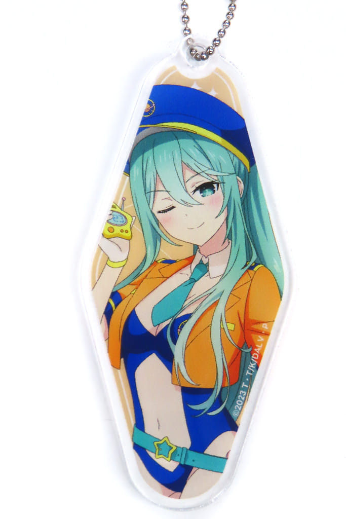 Date A Live V Space Police Ver. Natsumi B Acrylic Keychain