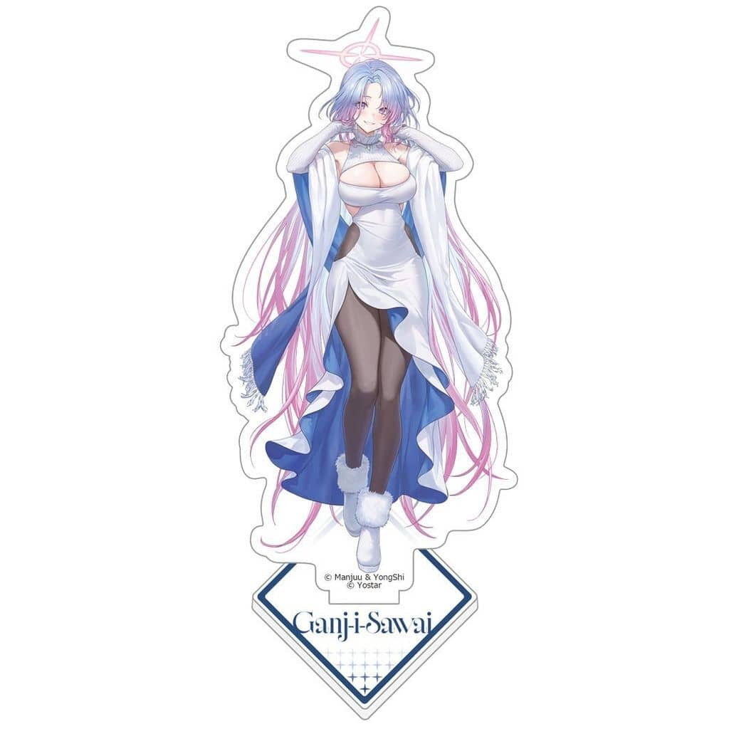 Winter Date Acrylic Stand from Azur Lane by Key-th, Approx. 150 mm, Pre-owned