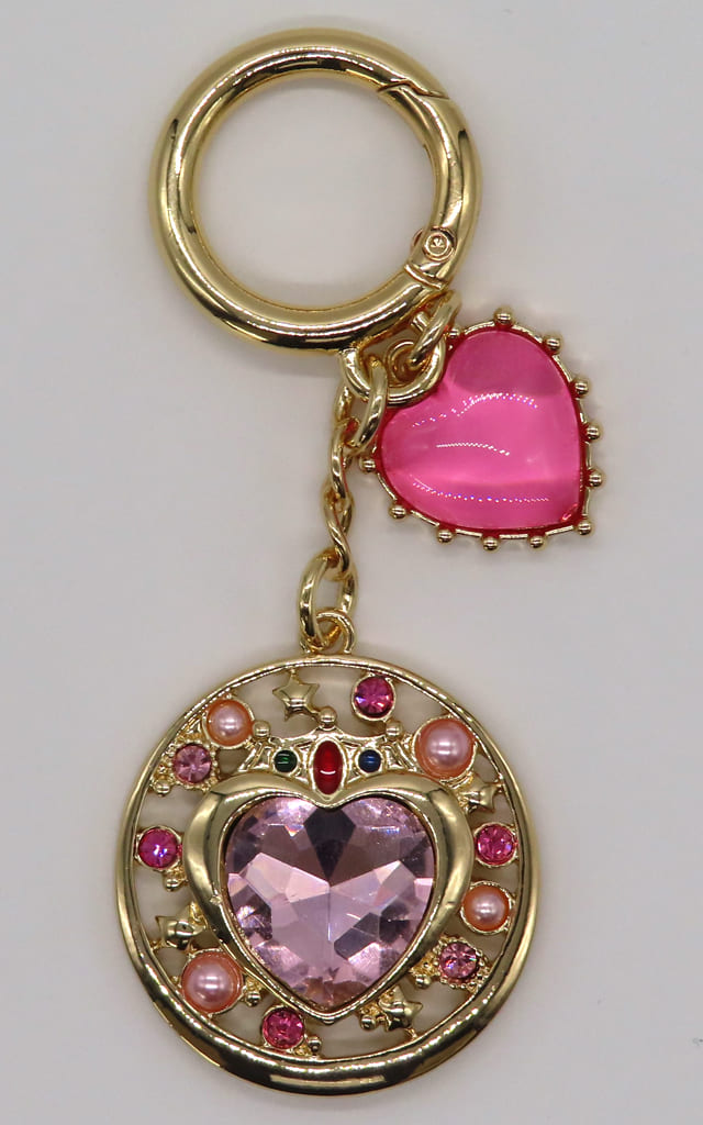 Prism Heart Compact Bag Charm - Pretty Guardian Sailor Moon - Lawson Exclusive - Approx. 35 mm (Pre-owned)