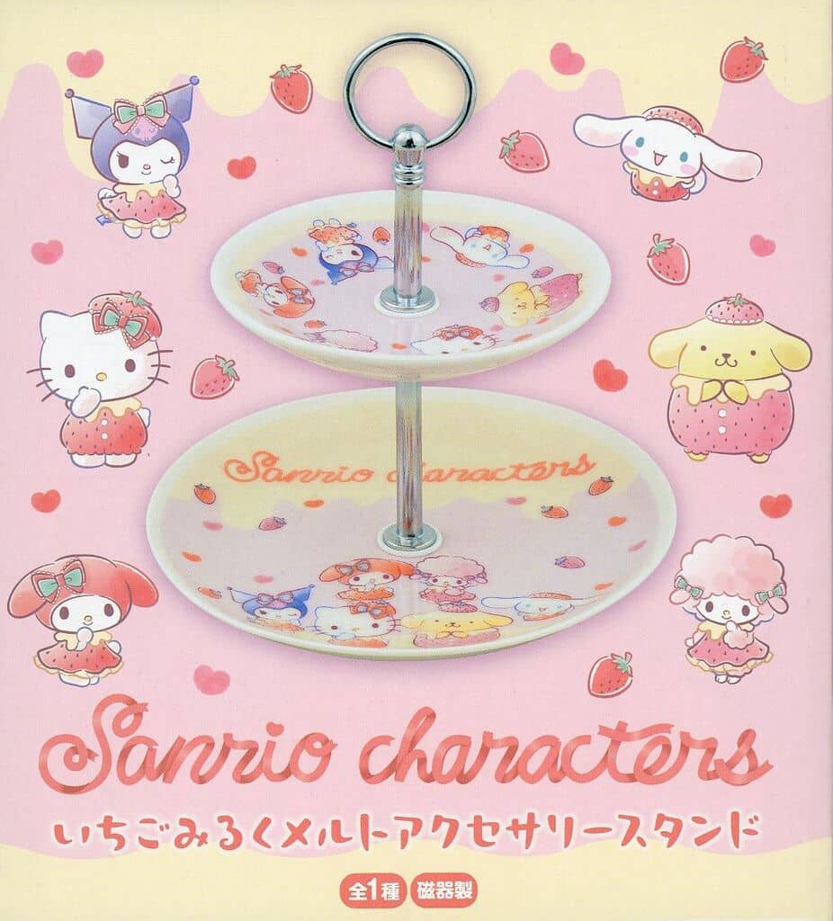 Sanrio Characters Strawberry Milk Melt Accessory Stand
