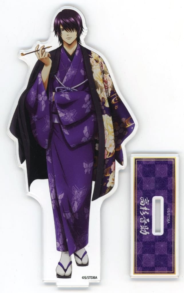 Shinsuke Takasugi BIG Acrylic Stand One-Sided Floral Kimono ver. - Gintama POP UP SHOP in Marui vol.3 (ARMA BIANCA) - Approx. 170 mm