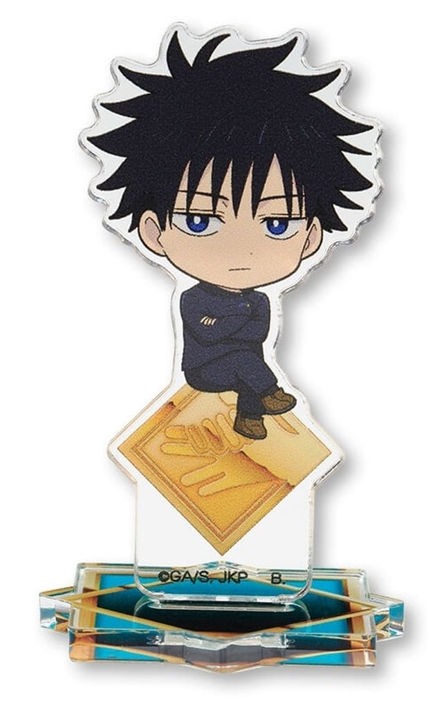 Megumi Fushiguro Acrylic Stand (Chokon to Nokkari Mini-Chara) - Jujutsu Kaisen: The Culling Game - Bandai - Approx. 27 x 54 mm