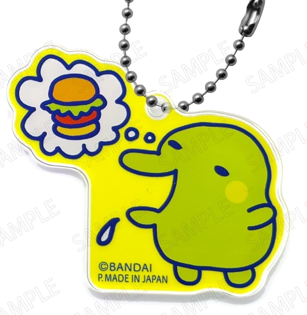 Tamagotchi Welcome Burger Acrylic Keychain Kuchipatchi B