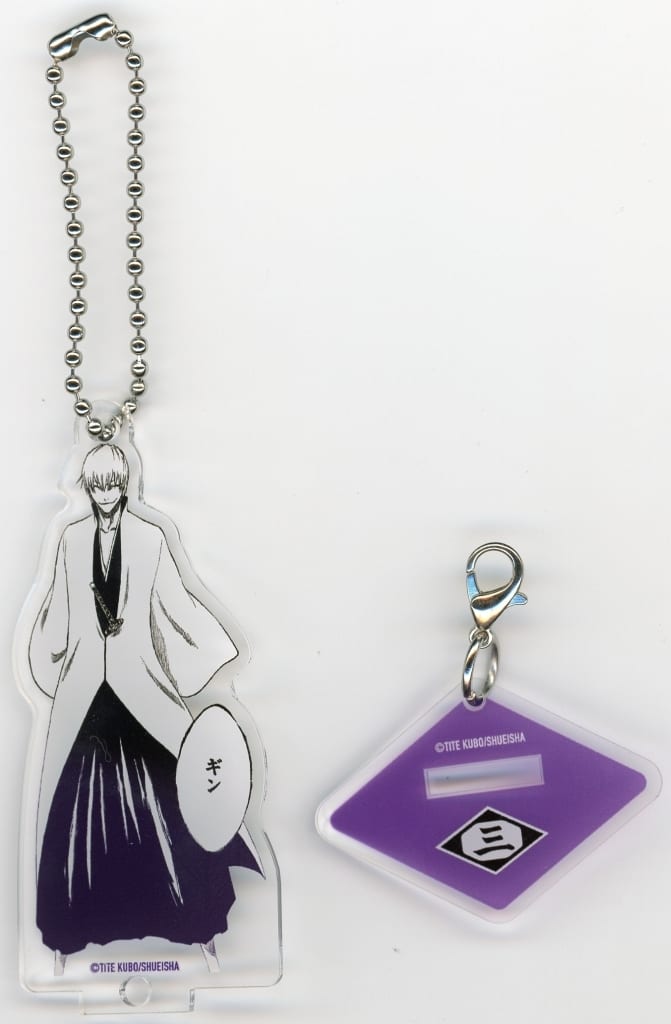 BLEACH Ichimaru Gin Acrylic Stand Keychain