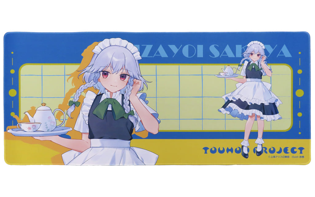 Sakuya Izayoi Large Rubber Playmat Vol.2 - Touhou Project - Eiko (Approx. 40 x 90 cm) Pre-owned
