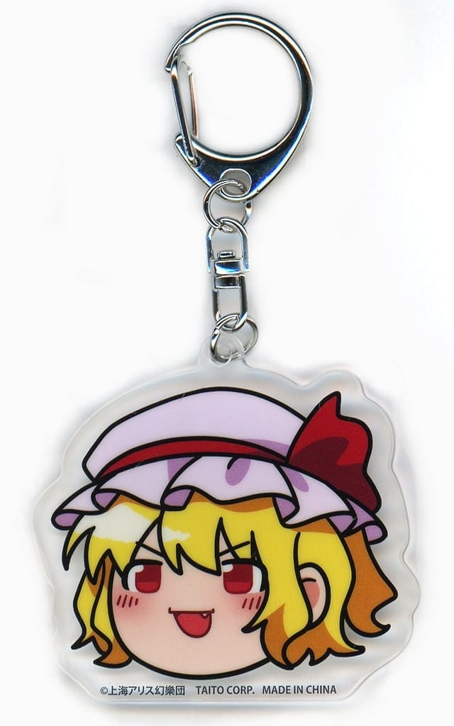 Yukkuri Flandre Acrylic Keychain - Touhou Project - Taito - Approx. 6 cm (Pre-owned)