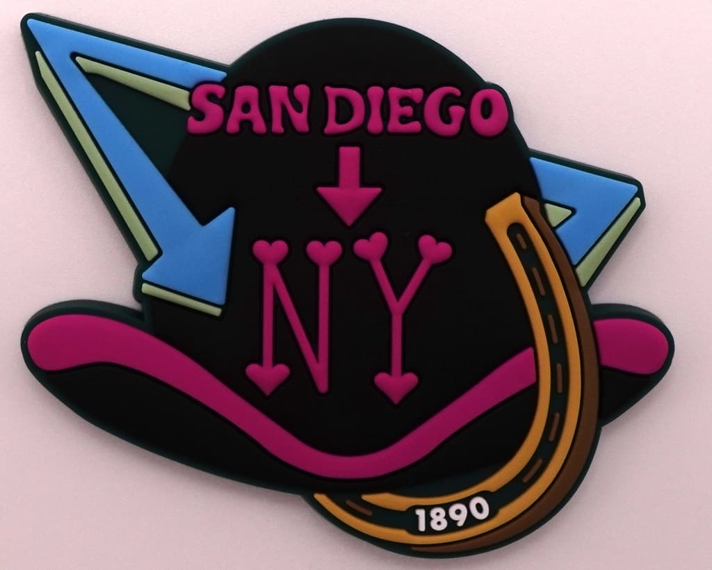 San Diego & New York Travel Rubber Magnet from JoJo's Bizarre Adventure: The Gathering of STARS J Prize by BANDAI SPIRITS