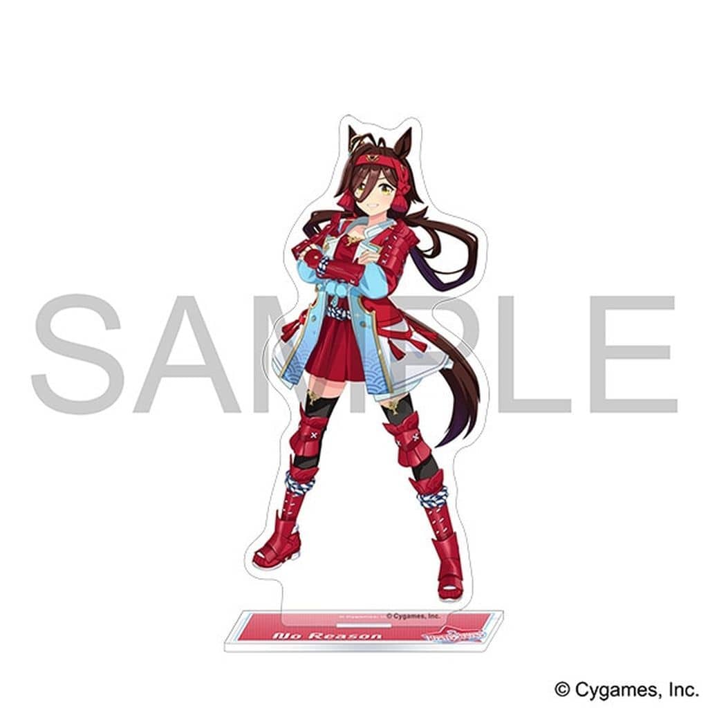 No Reason Acrylic Stand Vol.16 — Umamusume Pretty Derby Character Acrylic Stand (Movic) Approx. 13×7 cm — Pre-owned