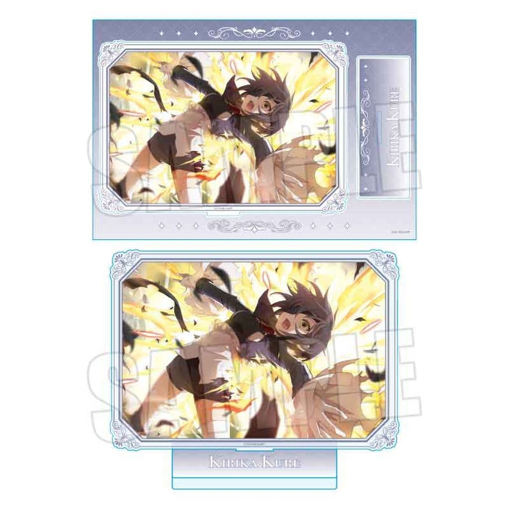 Kirika Kure MEGA Acrylic Stand - Puella Magi Madoka Magica Magia Exedra - Approx. 250 x 170 mm (BellHouse, Pre-owned)