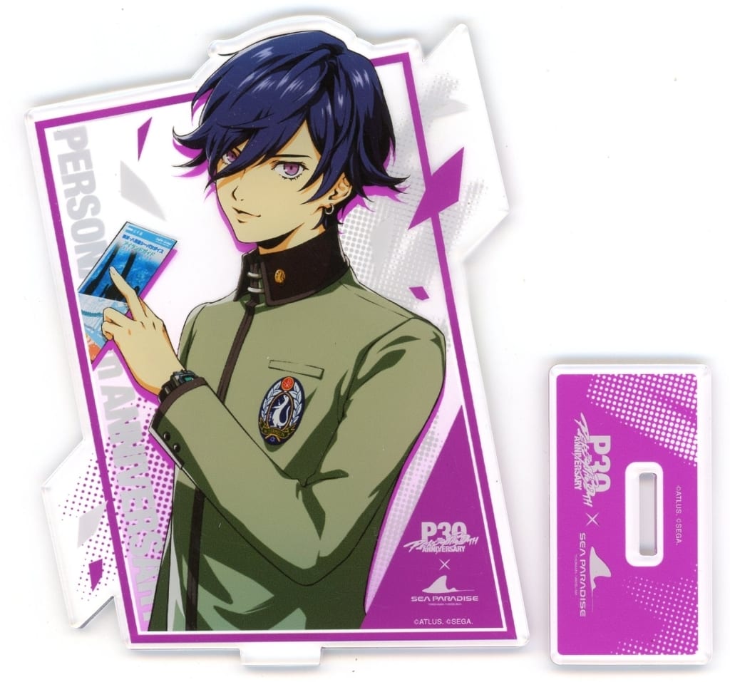 Persona 30th × Sea Paradise P1 Protagonist Acrylic Stand
