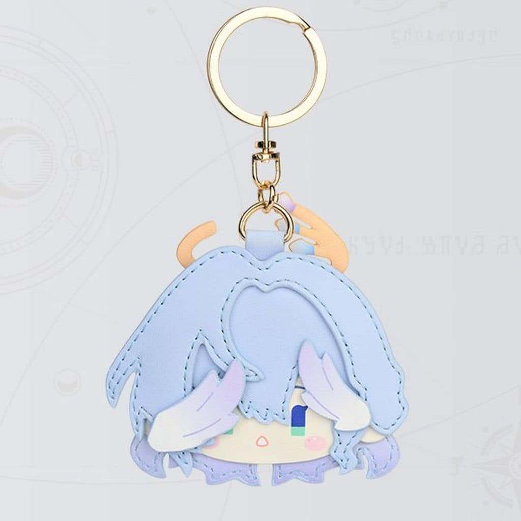 Robin Big Face Series PU Leather Keychain - Honkai: Star Rail
