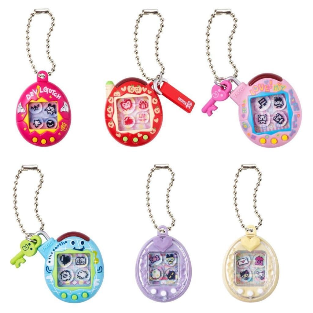 Tamagotchi Shakashaka Charm Collection 3 Complete 6-Type Set