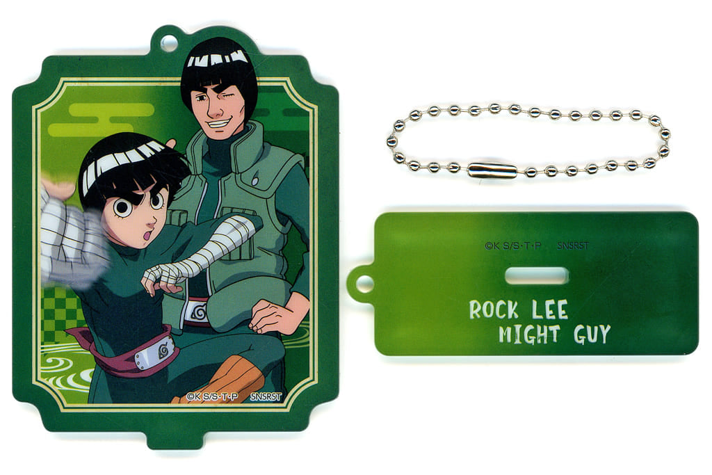 Naruto Rock Lee & Might Guy Acrylic Stand Keychain