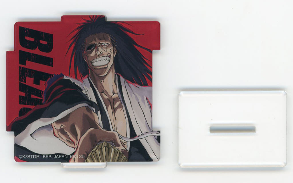 Kenpachi Zaraki Puzzle-Style Acrylic Stand F Prize - Ichiban Kuji BLEACH Stirring Souls vol.4 (Approx. 7 cm) BANDAI SPIRITS (Pre-owned)