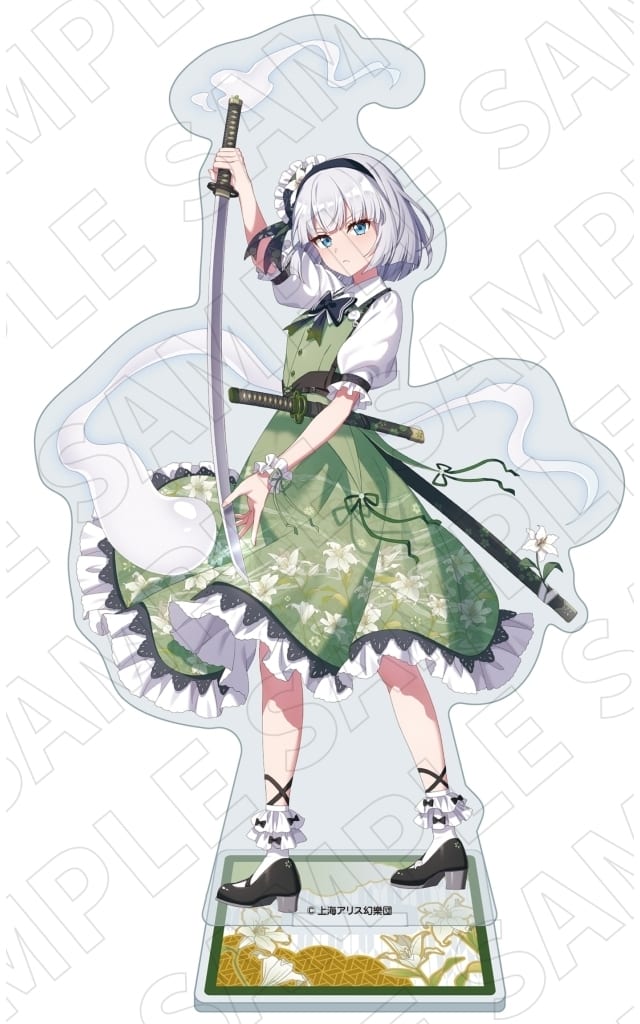Youmu Konpaku Charadditional Toy Acrylic Stand Touhou Project Tokio Gets Pre-owned