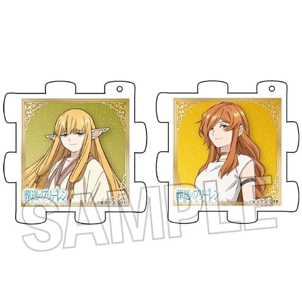 Serie & Flamme 3D Puzzle Acrylic Keychain Set