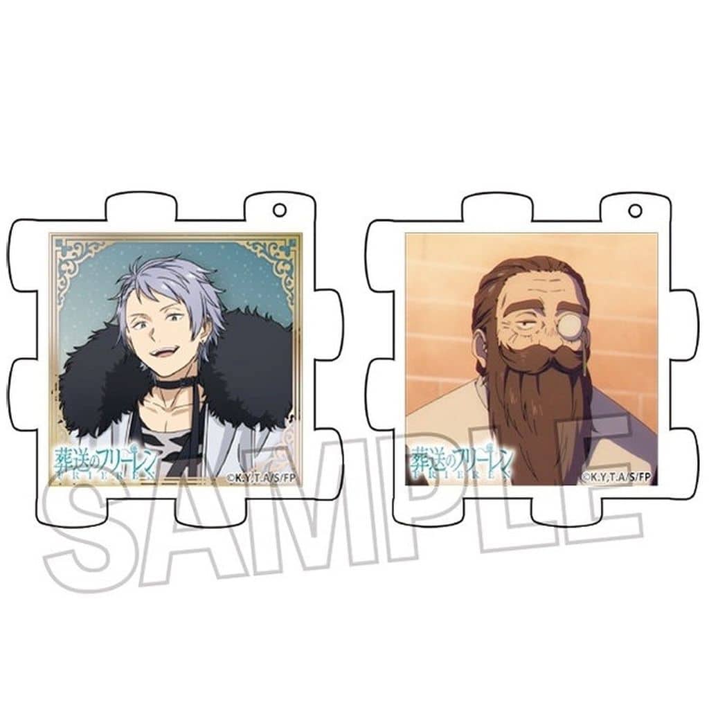 Viabel & Denken 3D Puzzle Acrylic Keychain Set - Frieren