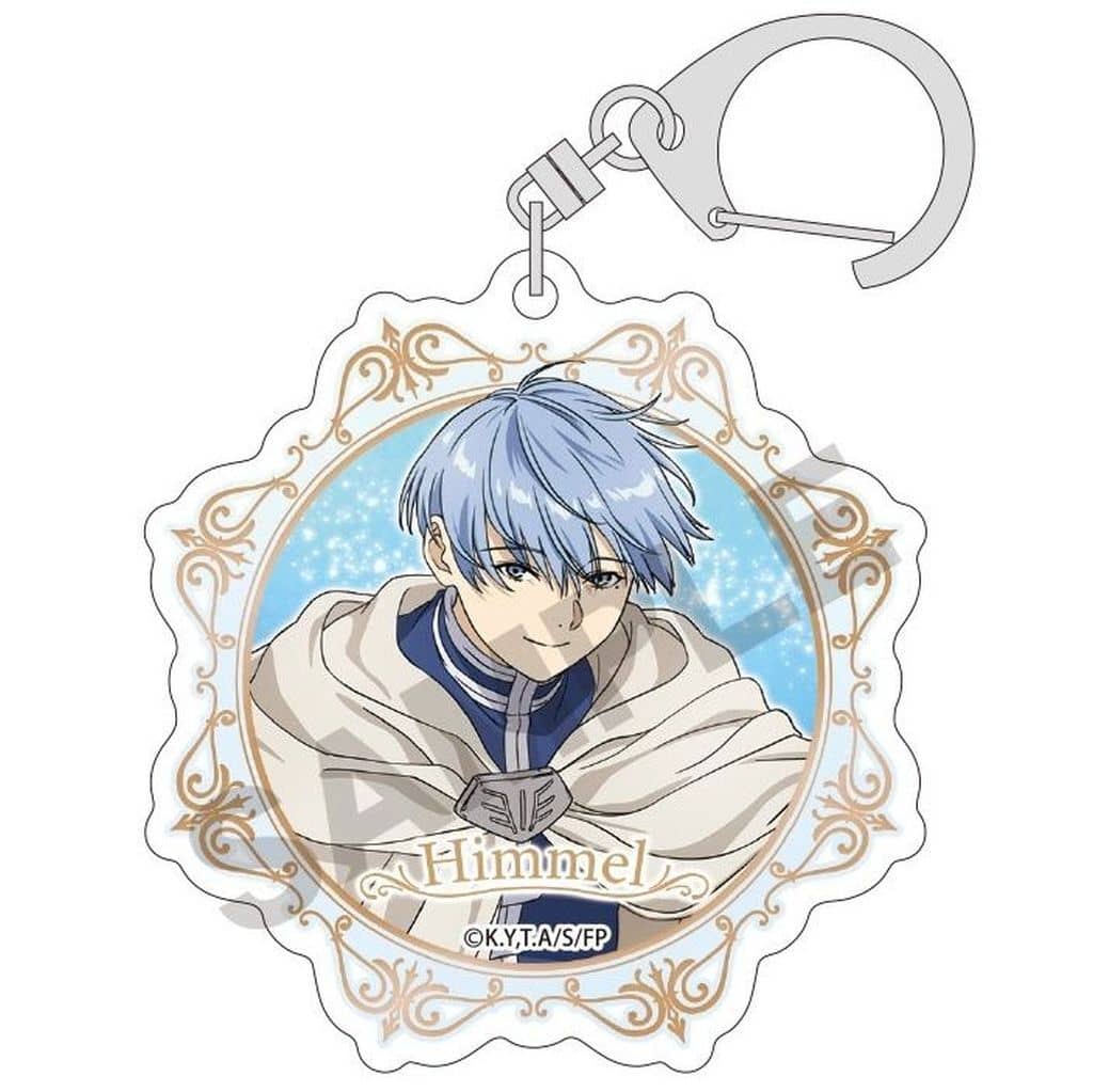 Frieren Anime Trading Acrylic Keychain - Approx. 65 x 65 mm, Crux, Used