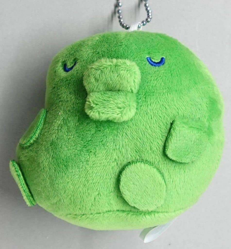 Kuchipatchi C Sitting Plush with Ball Chain Tamagotchi