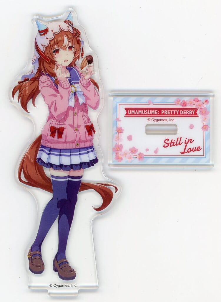 Still in Love Acrylic Stand - Umamusume Pretty Derby × FamilyMart 5th Anniversary Campaign (Approx. 15cm)