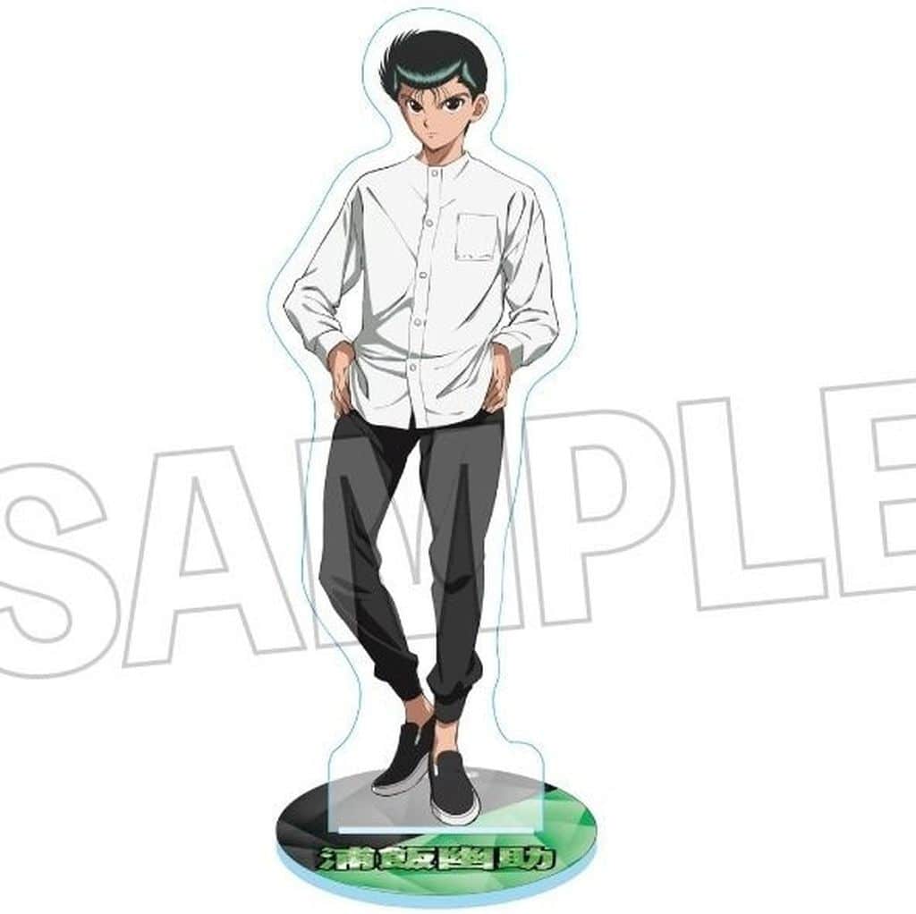 Yusuke Urameshi Acrylic Stand Monochrome Style Yu Yu Hakusho
