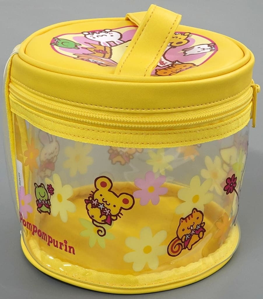 Sanrio Pompompurin 30th Anniversary Cylindrical Pouch, No. 3