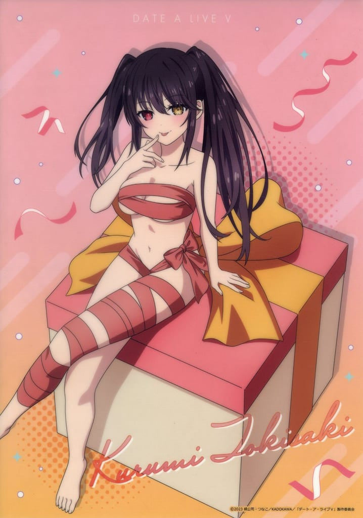 Kurumi Tokisaki A3 Clear Poster - Date A Live V Lottery E Prize (Used)