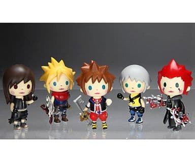Kingdom Hearts Avatar Trading Arts Mini vol.1 Complete 5-Figure Set